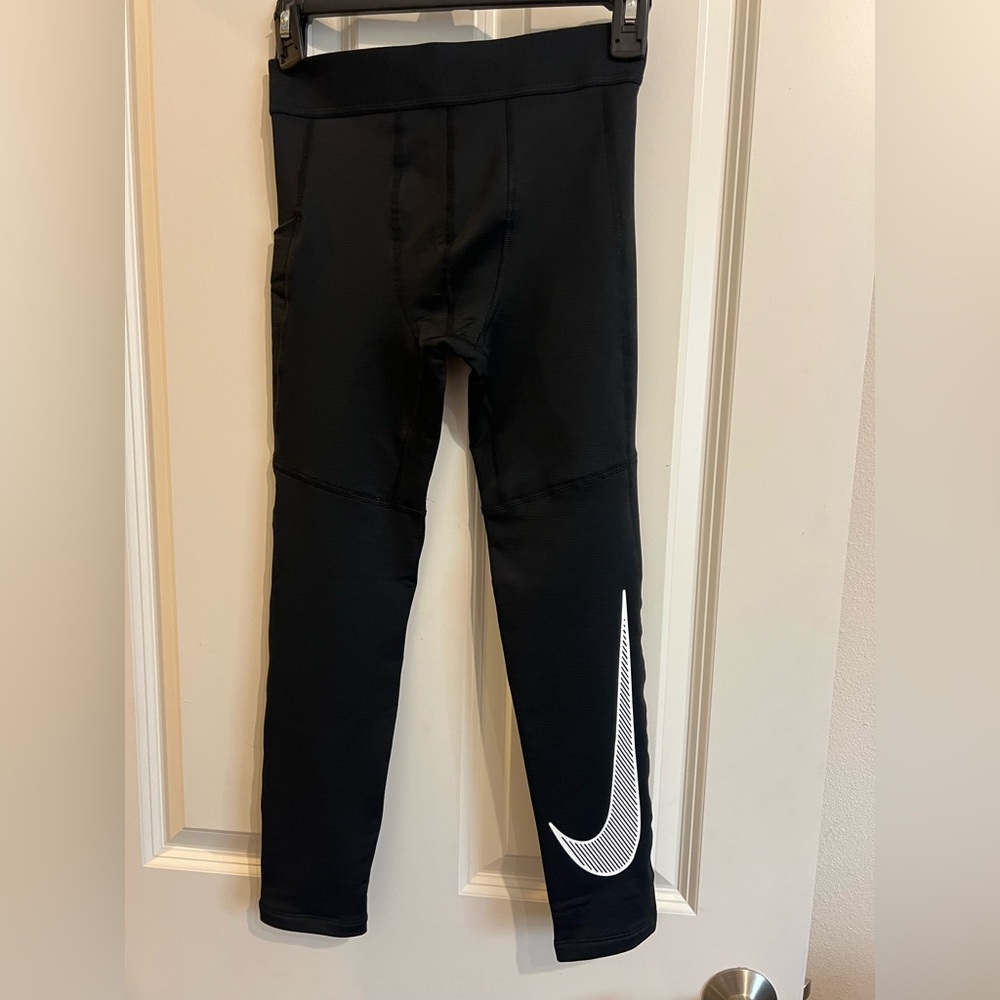 Nike boys pro warm dri fit training tight.